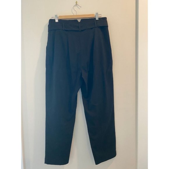 Paper bag waist cigarette pant - Picture 2 of 4